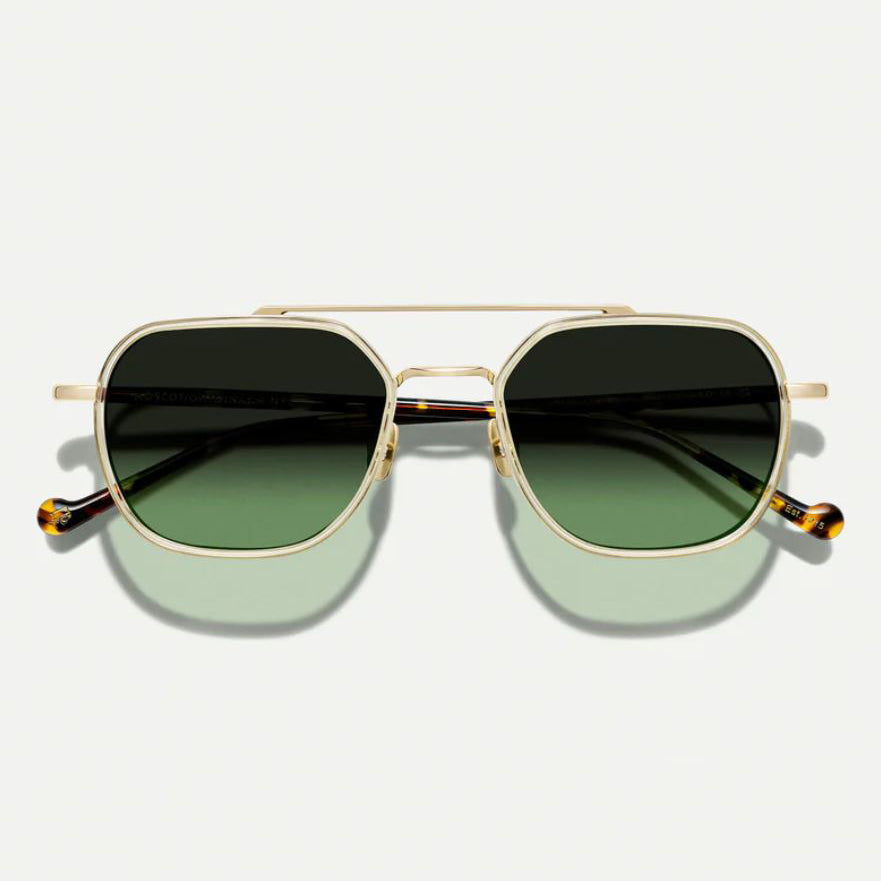 Mizer sun | Flesh Tortoise & Gold / Green Forest