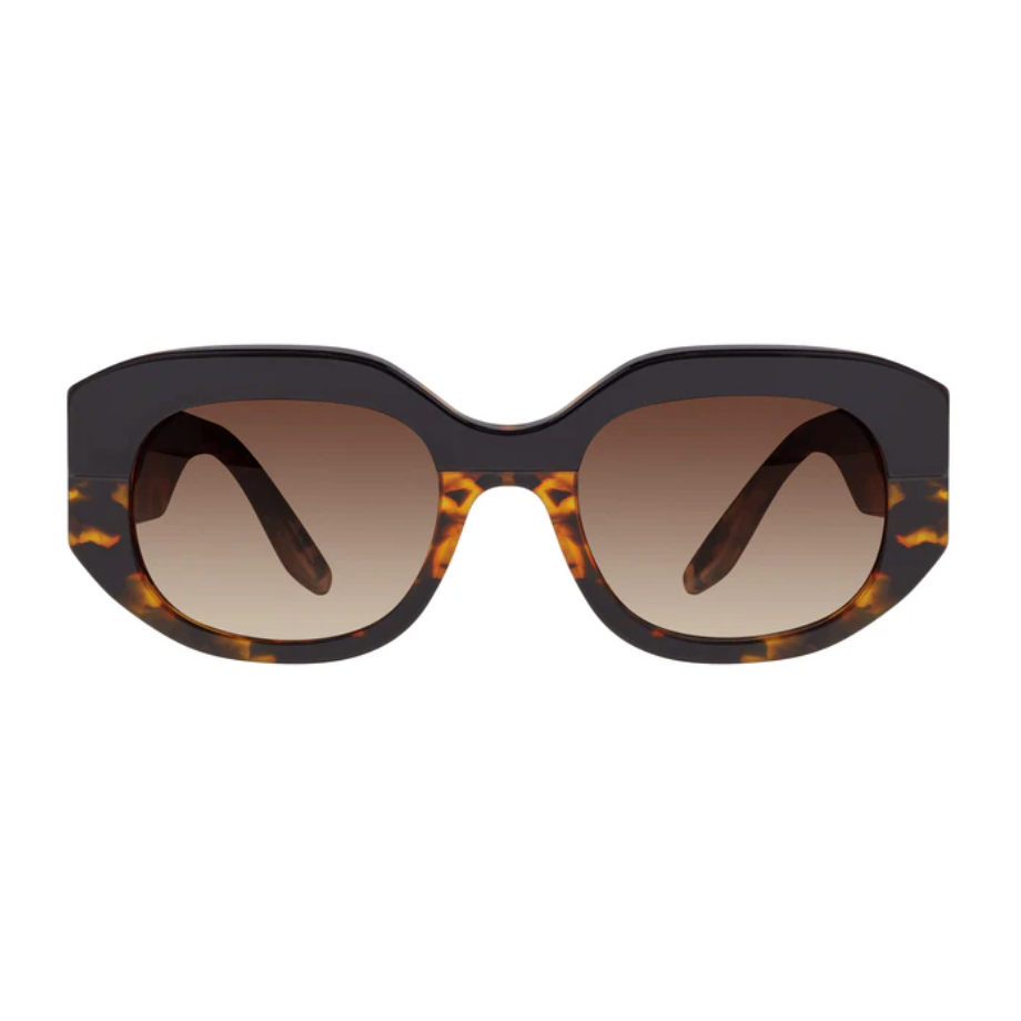 Sueno | Black & Amber Tortoise / Smokey Topaz