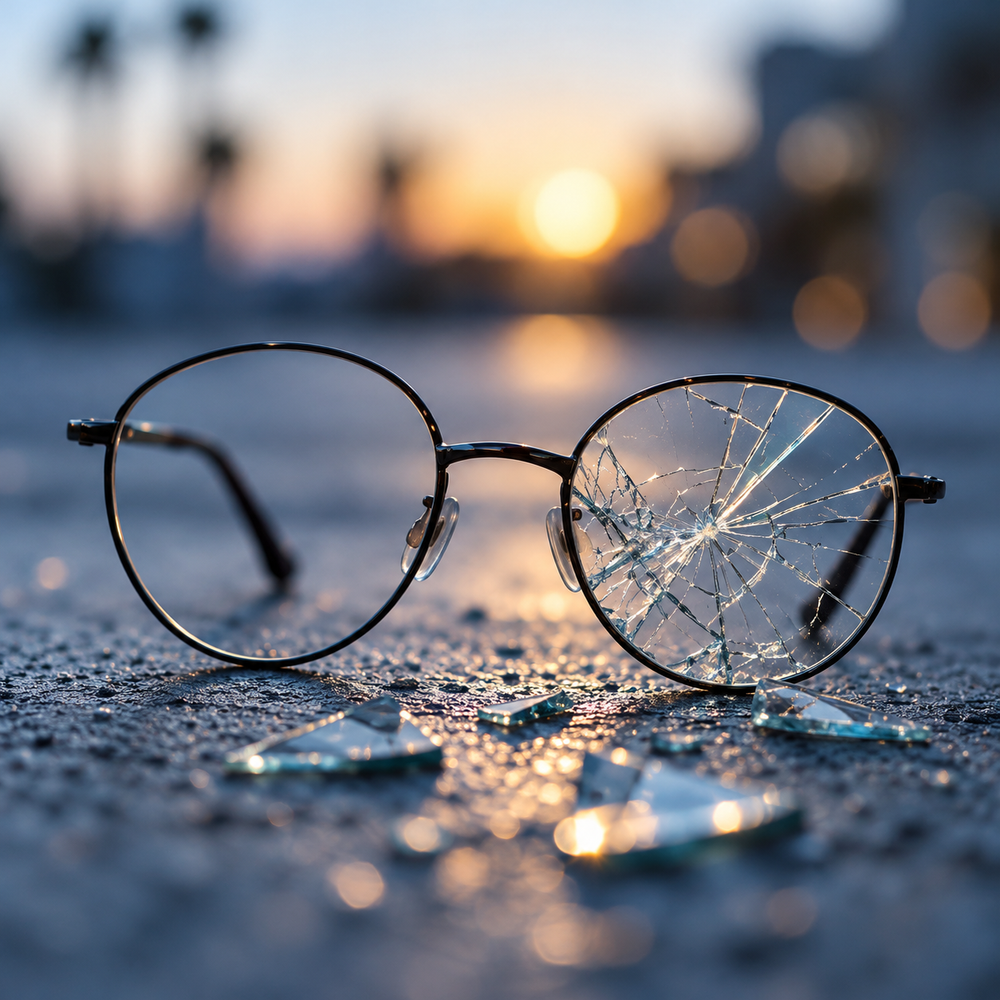 Broken Glasses, Not a Broken Vacation
