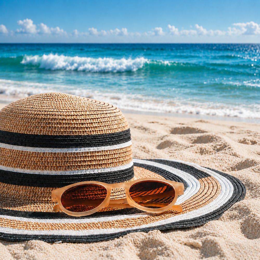 Keep Your Eyes & Eyewear Safe at the Beach