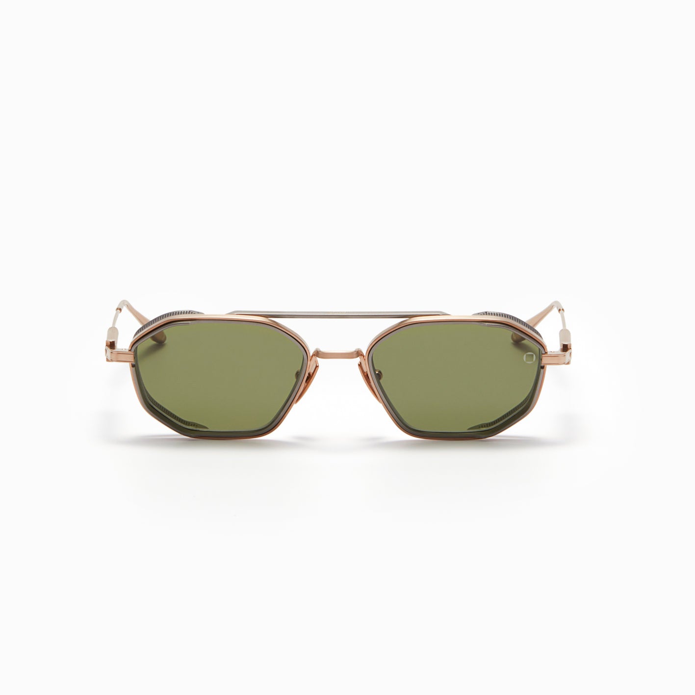 ERIS-TWO | Brushed White Gold / Dark Olive