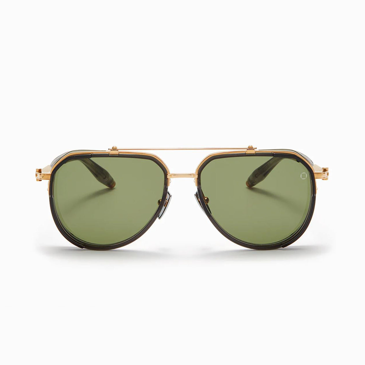 ECHO | Dark Grey Crystal & Gold / Olive Green