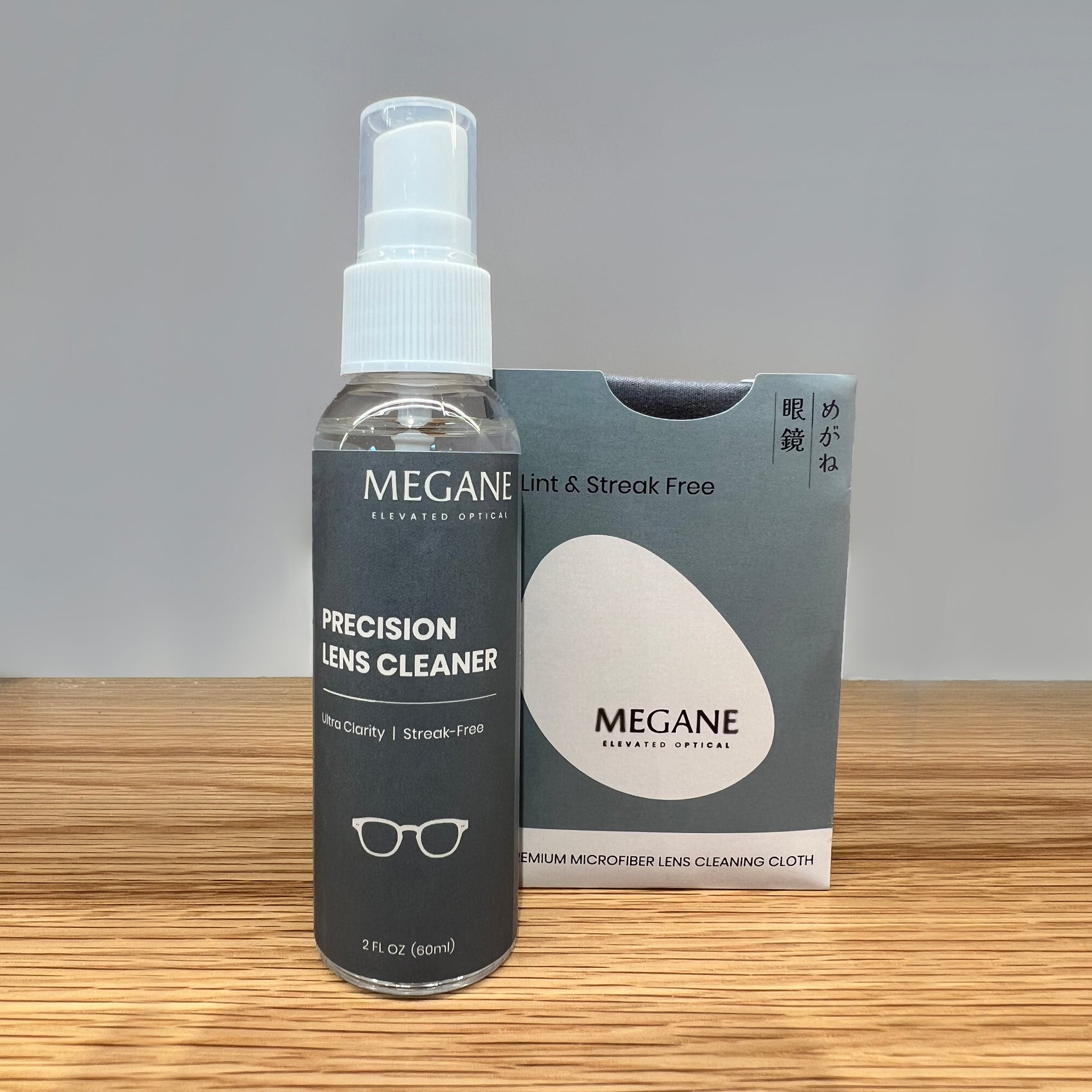 Lens Cleaning Set - Cloth & Spray