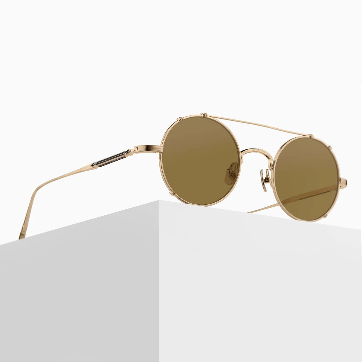 M3143 | Brushed Gold / Brown