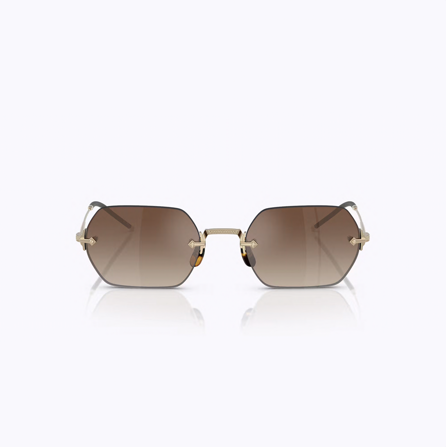 OV1353ST TK-13 | Gold / Dark Brown Gradient Mirror