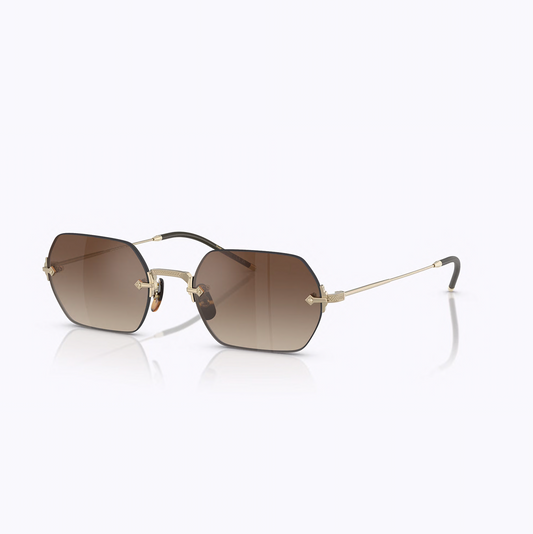 OV1353ST TK-13 | Gold / Dark Brown Gradient Mirror