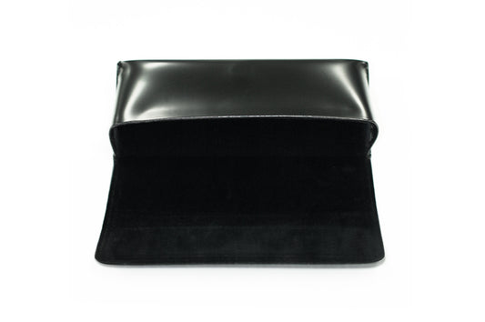 Synthetic Leather & Velvet Eyewear Case